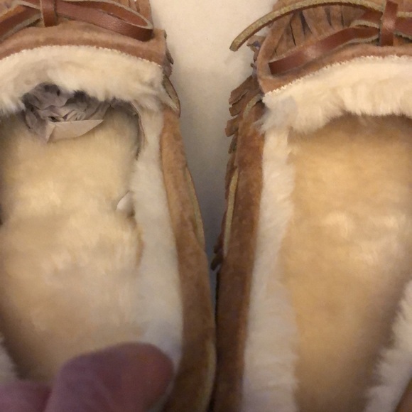 NWT LAMO Footwear Women's Leather Fleece-Lined Slippers - size 8 but runs small - Picture 11 of 11